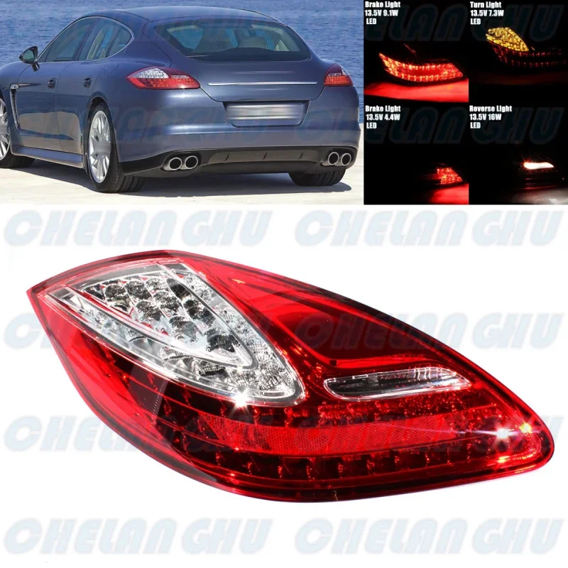 

LED Tail Light For Porsche Panamera 2010 2011 2012 2013 Left Side Rear Lamp Brake Light Car accessories 97063141104