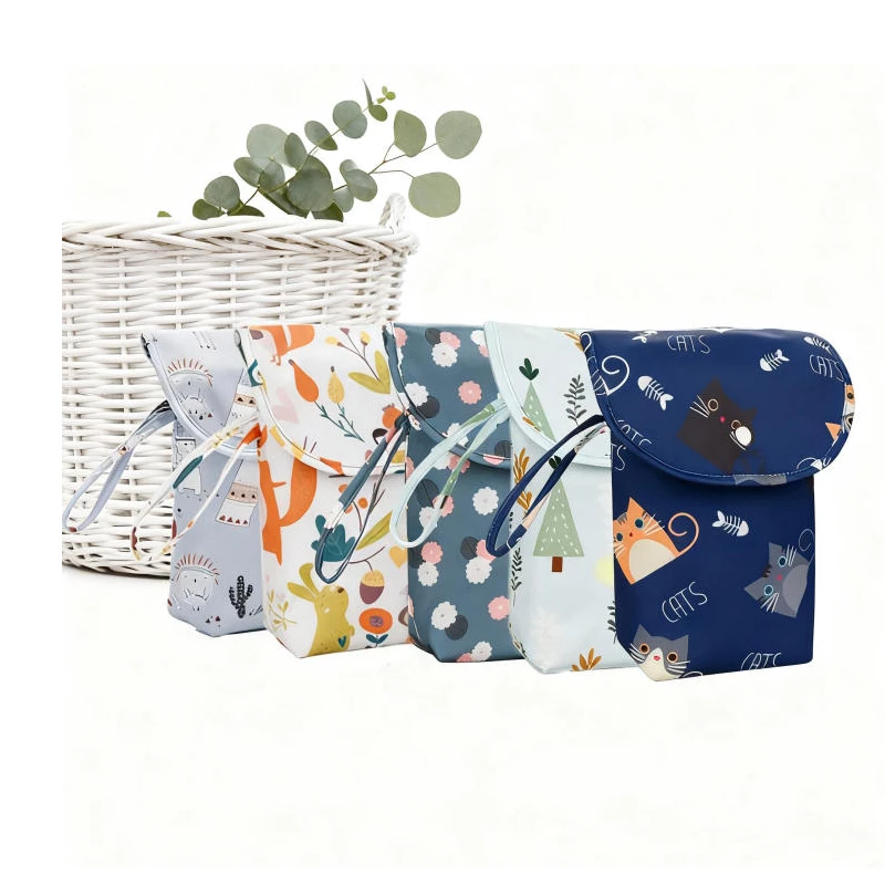 

Необходимый органайзер для сумки для мамы! Многоразовый водонепроницаемый клатч для подгузников, салфеток и одежды (сумка для хранения аккуратной)