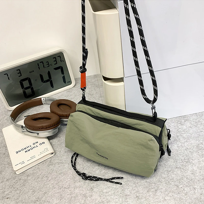 Mochila Transversal para Montanhismo ao Ar Livre, Leve, Multicamadas, Pequena, para Caminhadas e Viagens