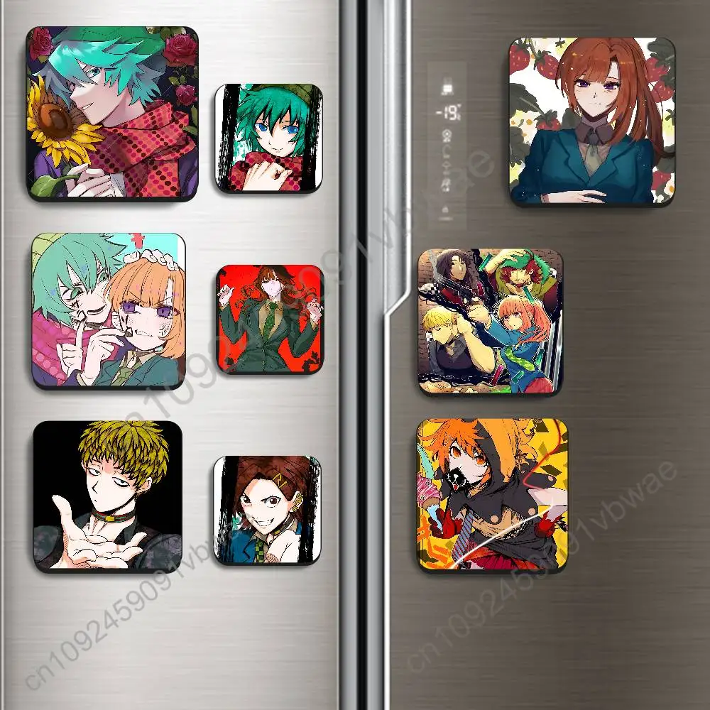 

Sara Chidouin Your Turn to Die Black Square Plastic Fridge Magnet, for Magnetic, No Trace Left, Durable, Smooth and Textured
