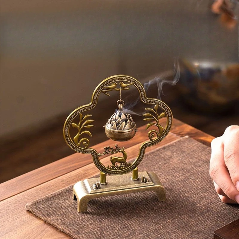 

Incense burner ornament, aromatherapy retro incense burner