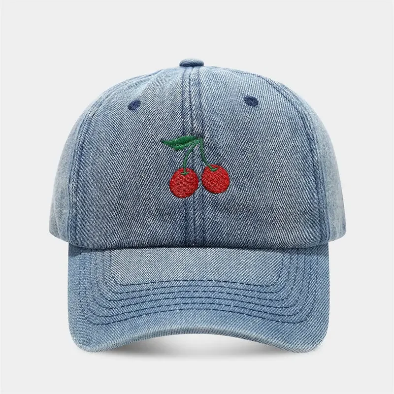 الربيع والخريف القطن الكرتون الفاكهة Casquette قبعة بيسبول قابل للتعديل في الهواء الطلق قبعات ترد لمكانها للرجال والنساء 39