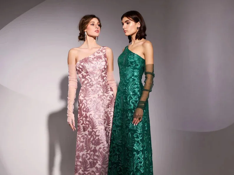 

Rocwickline New Summer & Autumn Women's niche Dress Party Bride's wed-ding dress Banquet Bridesmaid Sexy Celebrities Even Dress