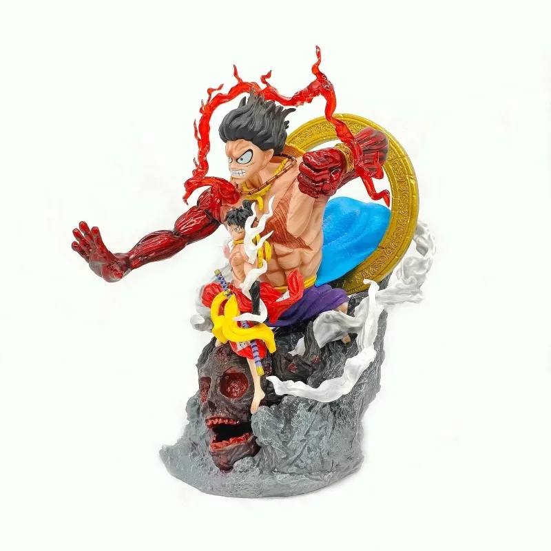 ONE PIECE GK Burning Wind and Country Motionless Ming Fourth Gear Wang Lufei Statue Ornament Figure