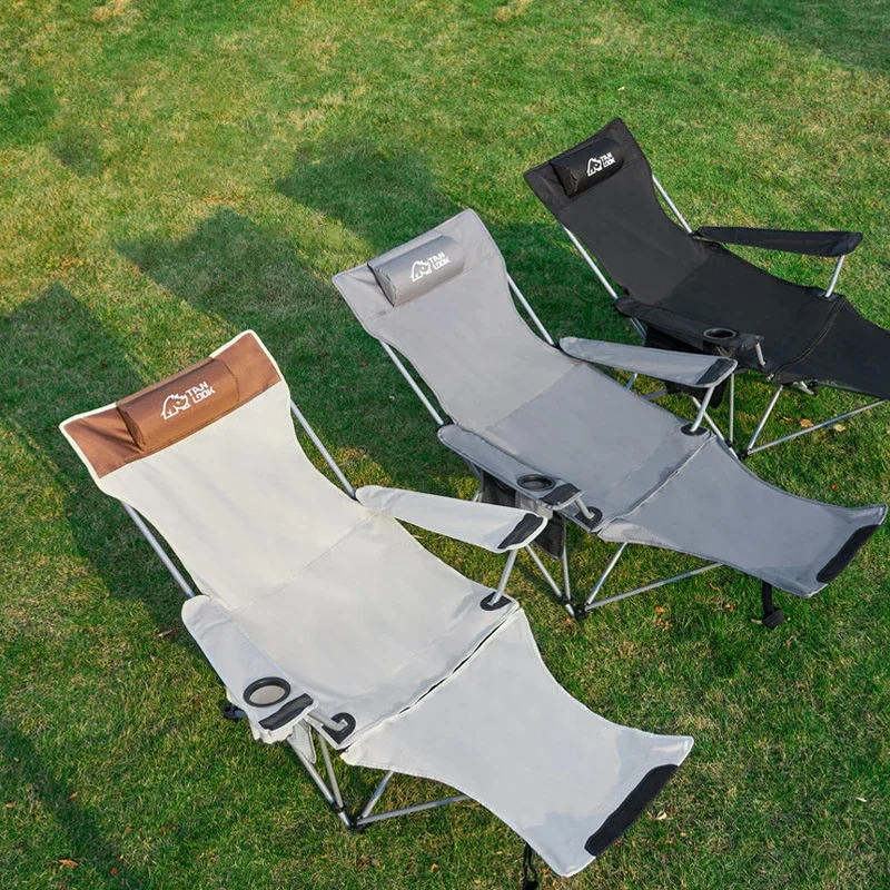 Folding chair four speed adjustable settee outdoor camping garden picnic lounge chair picnic beach leisure chair