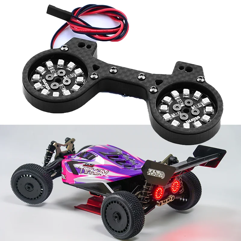 

Светодиодный задний фонарь с имитацией для 1/8 ARRMA RC TYPHON V5 TLR KRATON NOTORIOUS OUTCAST 6S BLX EXB Buggy Truck Car