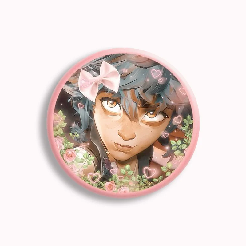 LOL Coquette Arcane Viktor Jix Sevika Anime Soft Button Pin League of Legendes Funny Meme Brooch Badge Bag Decor Fans Gifts