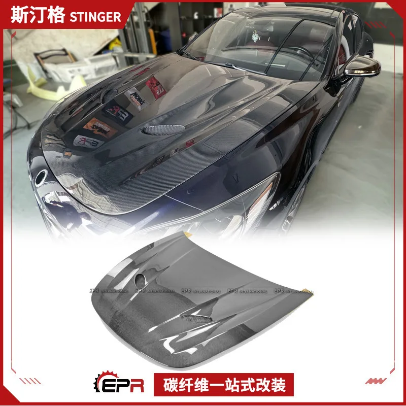 

For Kia, Stinger Carbon Fiber EXG Cover Headcover Retrofit Hole