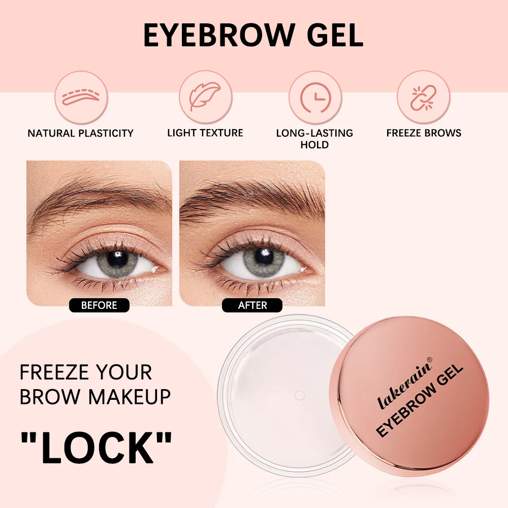 Eyebrow Styling Gel 3D Feathery Wild Brow Wax Waterproof Long Lasting Easy To Wear Shaping Eyebrows Makeup Sculpt Soap Cosmetics