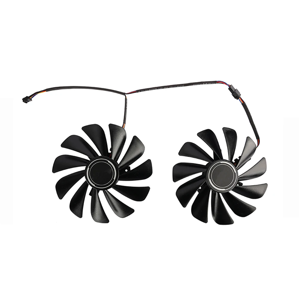 2Pcs 95Mm FDC10U12S9-C RX5700พัดลม GPU สำหรับ ASRock Radeon RX 5700 XT 5700XT พัดลมทำความเย็น CF1010U12S