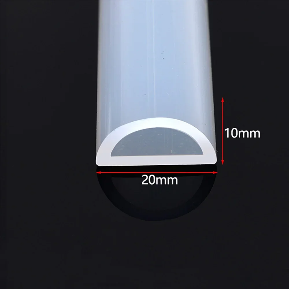 

1/2 Meter D-shaped Sealing Strip Self-Adhesive D-Shaped Strip Dust And Sound Insulation Distribution Box Cabinet Sealing Strip