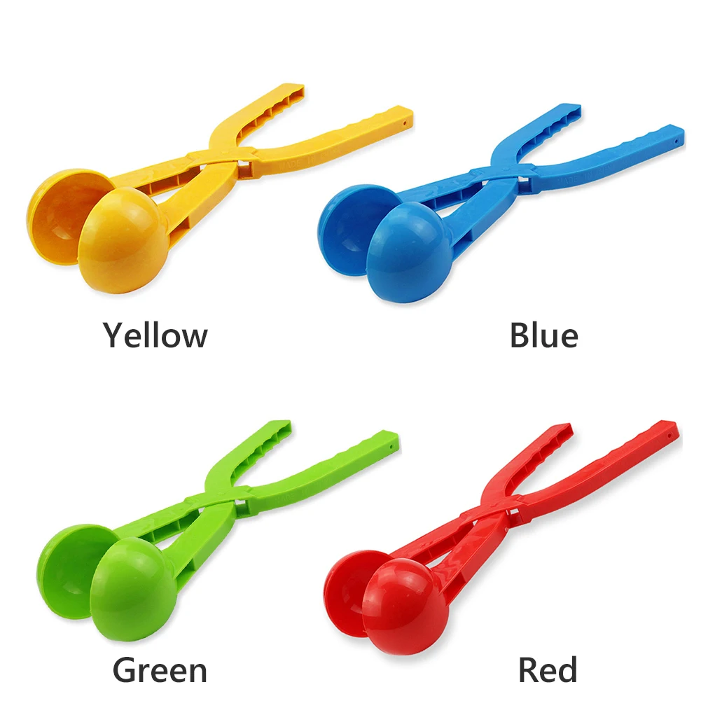 Klips do robienia dużych kul śnieżnych 3D, zabawka do bitew śnieżnych zimą, zabawka plażowa dla dzieci