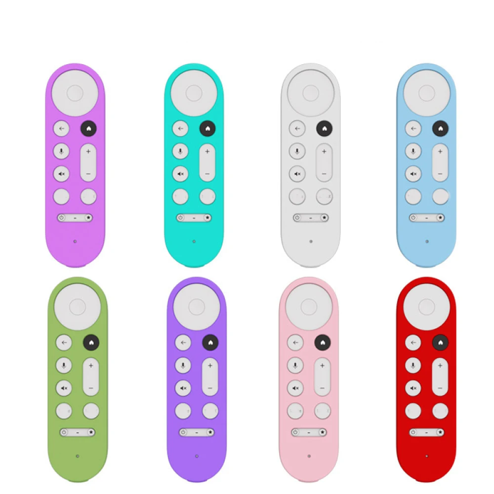 

Silicone Remote Controller Cases Protective Covers For Google TV Streamer 4K TV 2024 for Google GY3LE Remote Controller Sleeve