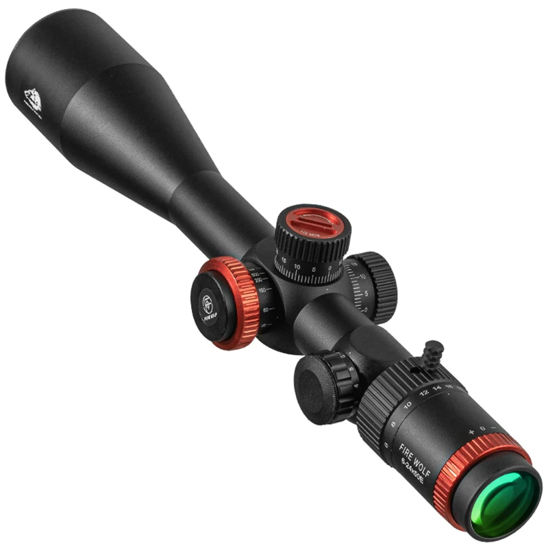 Imagem -04 - Fire Wolf-hunting Optical Rifle Sight qz 624x50 e Ffp Retículo Vermelho e Verde Acessórios de Pistola Tática