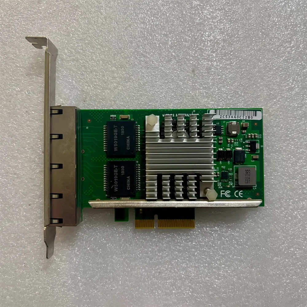 Original For Winyao WYI350T4V2 PCIe Server Vision Industrial X4 Four Port Gigabit Ethernet Card