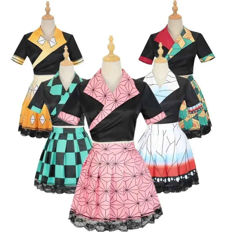 

Ghost Slaying Blade Cos Stove Gate Charcoal Zhi Lang Mi Douzi My Wife Shanyi Butterfly Ninja Cos Clothing