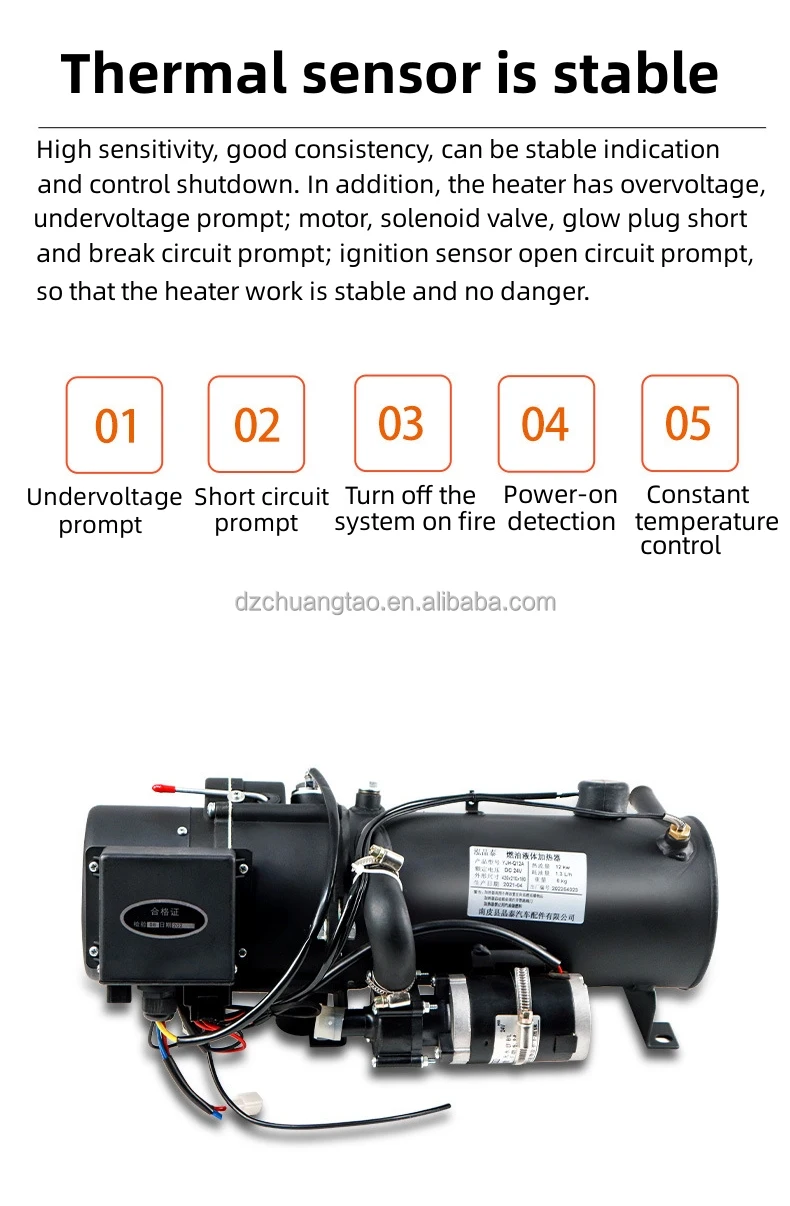 OEM High-power 35KW diesel Coolant Circulating Coolant Parking Heater for Truck and Truck Engineering Vehicles