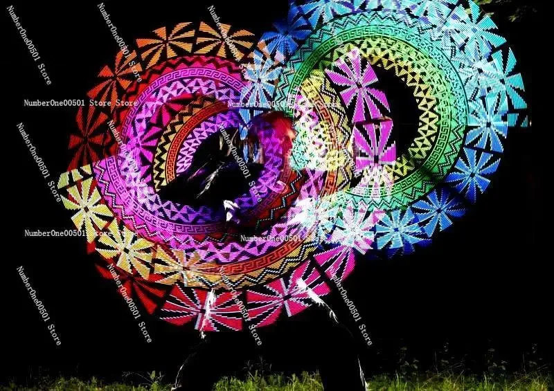 

Светодиодная палка для выступлений POI, 50 пикселей, полноцветная цифровая палка для выступлений, с возможностью изменения изображения, палка-флешка с логотипом.