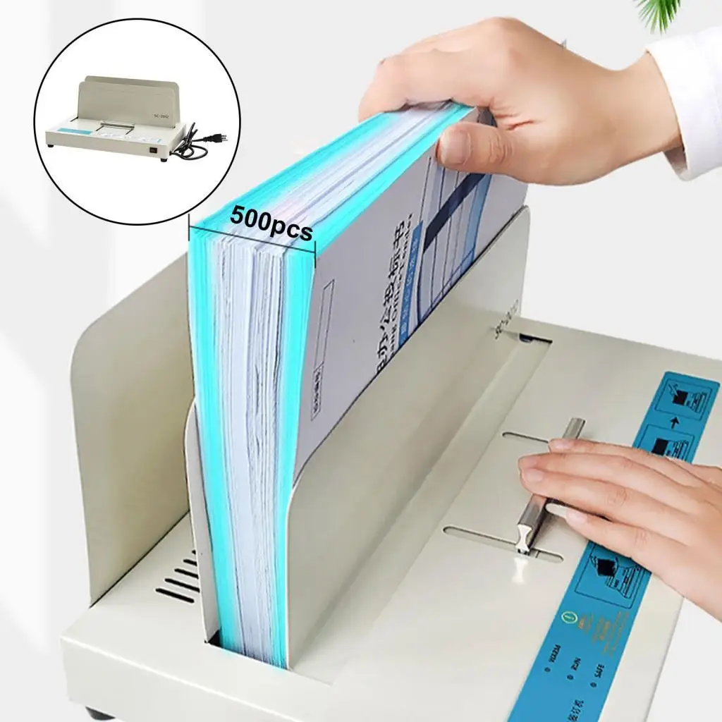 Thermal Binding Machine US Adapter Heat Binder for Folders Envelopes Papers