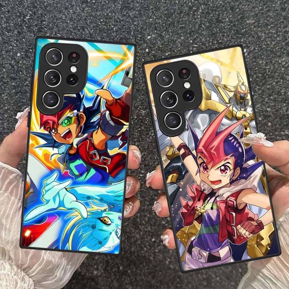 Yugioh Yuma Tsukumo Phone Case for Samsung Galaxy A56 55 54 53 52 51 36 35 34 23 16 15 5G Glass Protective Cover