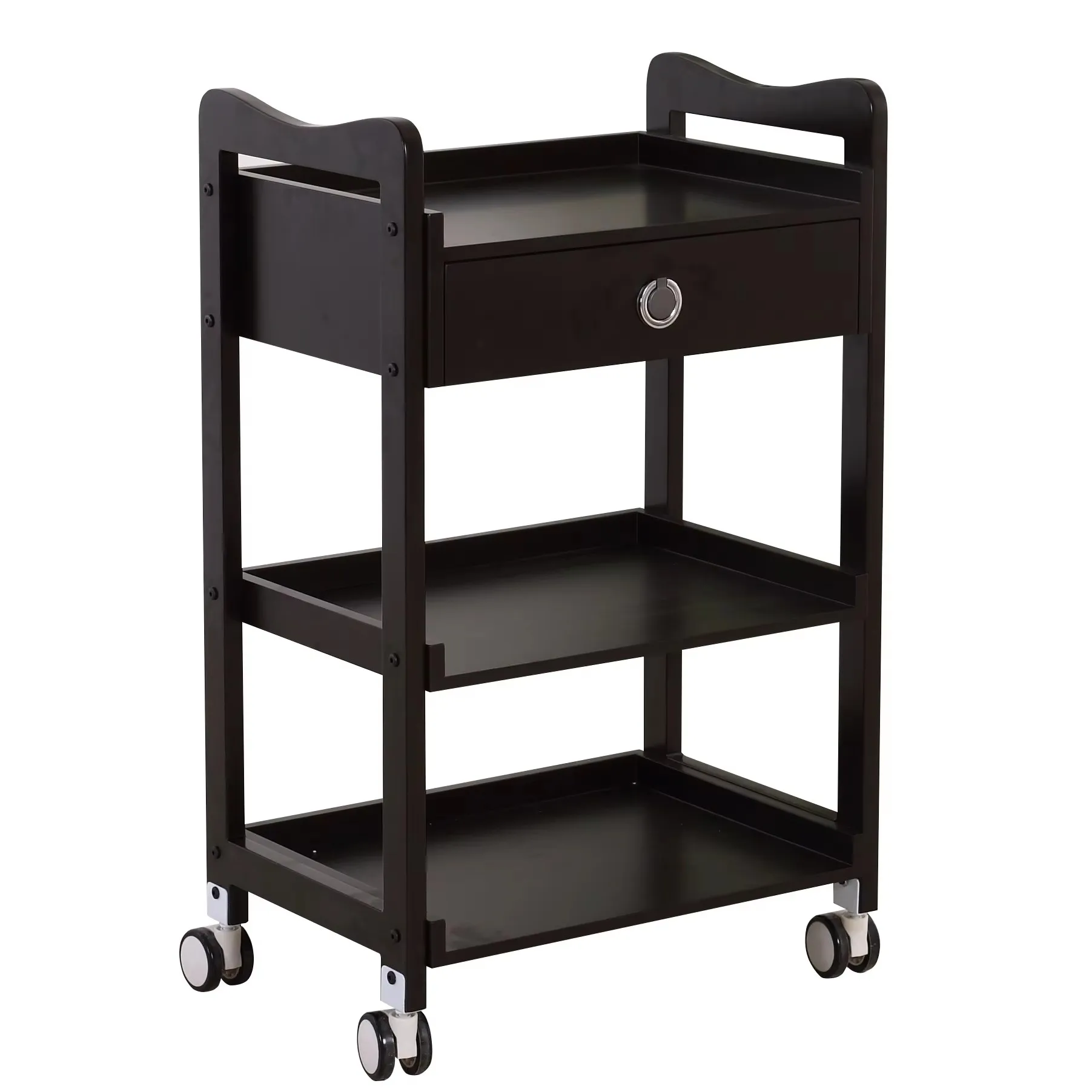 

Mobile Cart Salon Station Manicure Support Organizers Trolleys Professional Household Trolley Rolling Auxiliary Carllo Beauty