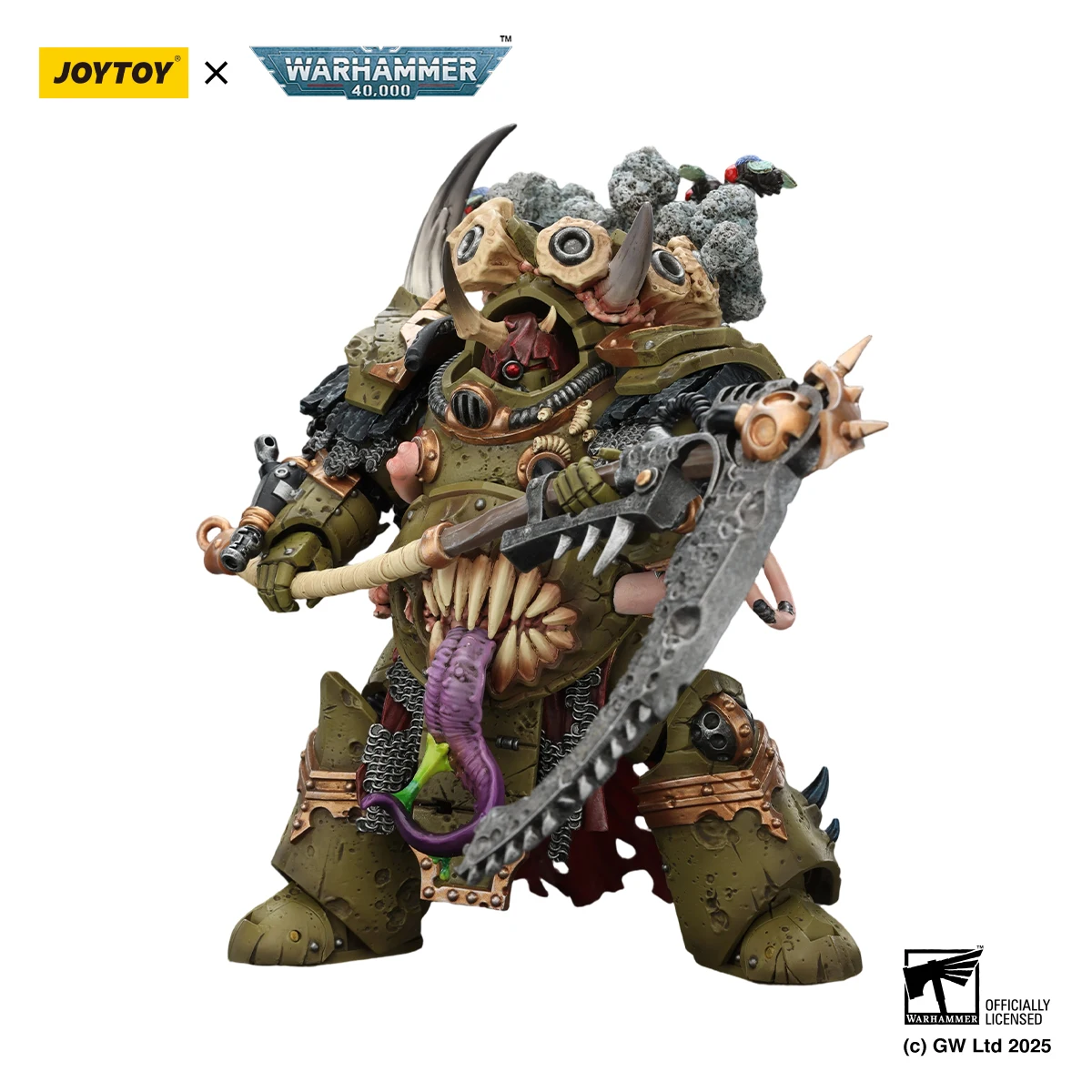 [Przedsprzedaż] JOYTOY 1/18 Warhammer 40k Figurki Akcji Death Guard Deathshroud Terminator Champion Terminator 1 2 Model Zabawka Prezent
