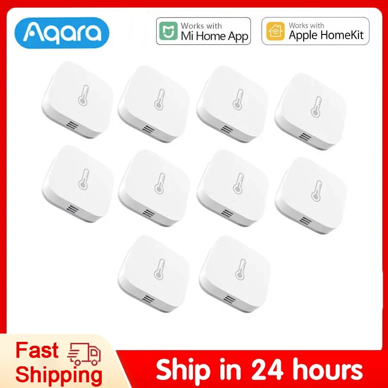 

Original Aqara Temperature Humidity Sensor Zigbee Smart Air Pressure Environment Sensor Smart Home For Xiaomi Mihome Homekit APP