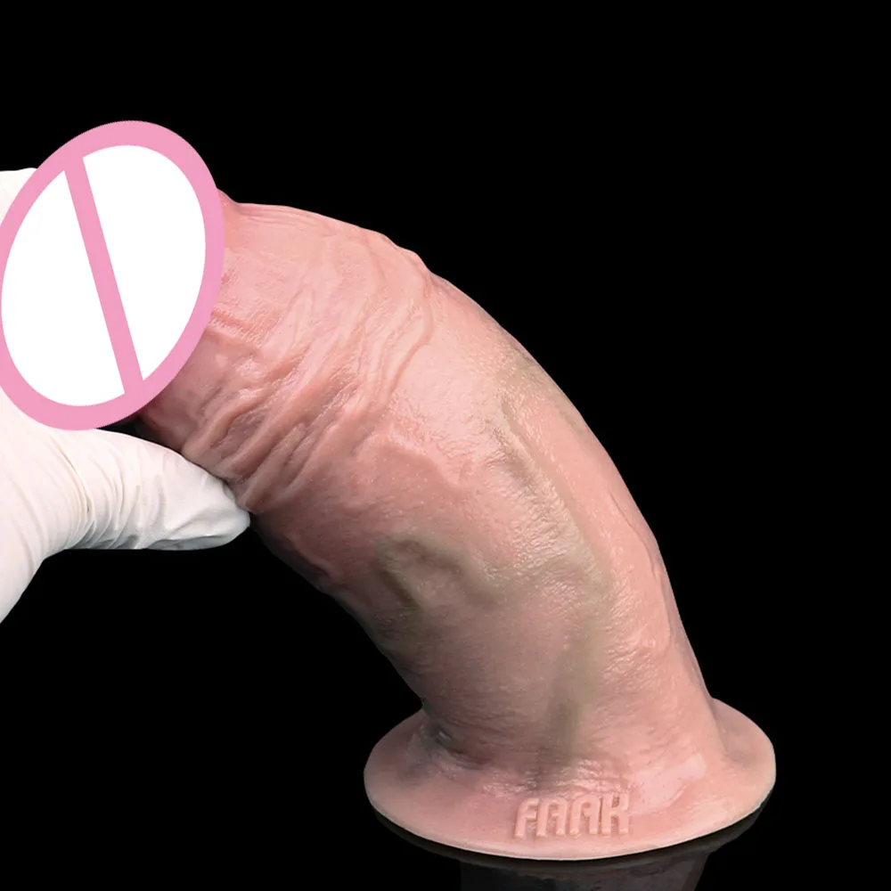 SXXY Cazzo Spesso Giocattoli Del Sesso Per Le Donne Grande Sensazione Della Pelle Spina Anale Giocattolo Del Sesso Per Adulti Pene Silicone Dildo Per Le Donne Degli Uomini 18+