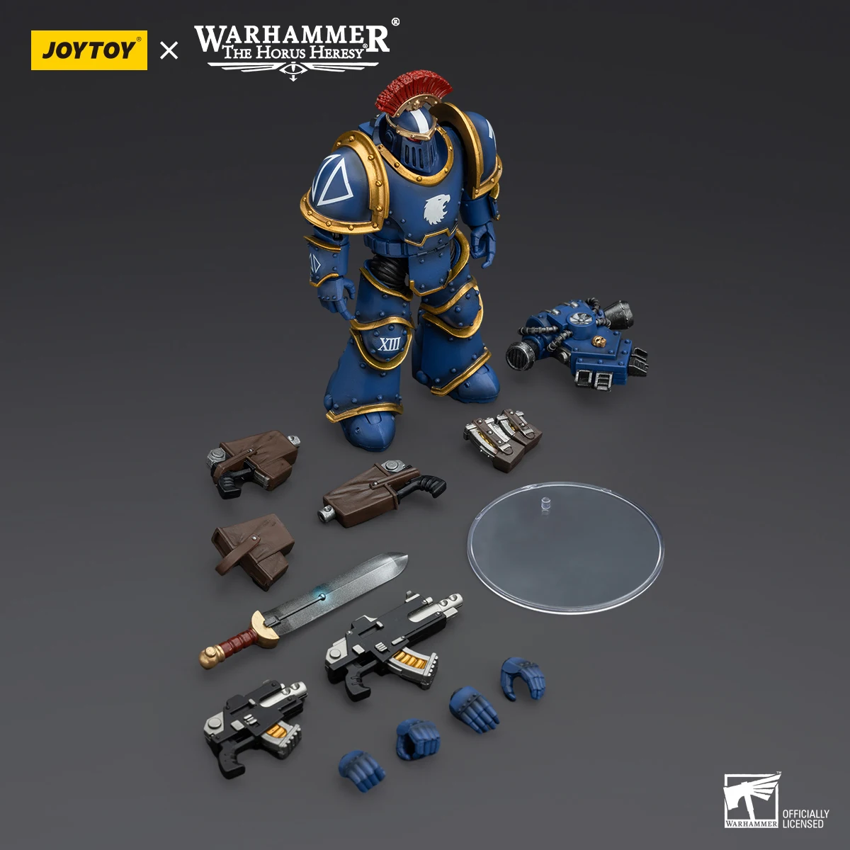 JOYTOY Warhammer 40K عمل الشكل Ultramarines Legion MKIII فرقة تكتيكية 1/18 أنيمي لعبة مجسمة عسكرية