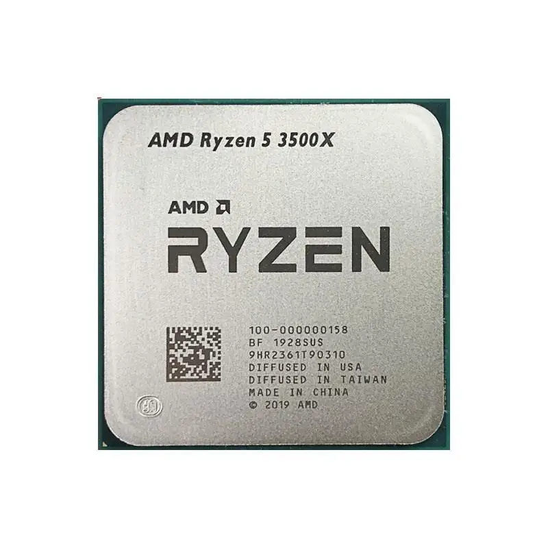 To AMD Ryzen 5 3500X R5 3500X 3.6 GHz Used GAMING Zen 2 0.007 Six-Core Six-Thread CPU 65W L3=32M 100-000000158 Socket AM4