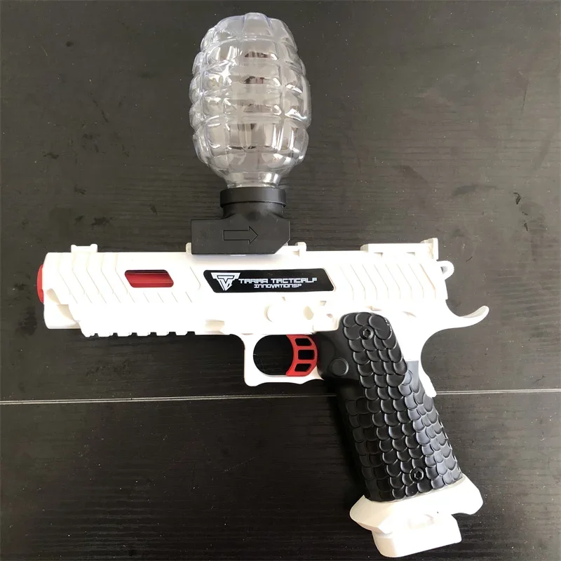 Desert Eagle electric burst water bomb automate toy gun for boys and girls outdoor crystal bomb toy gun children's toy gift