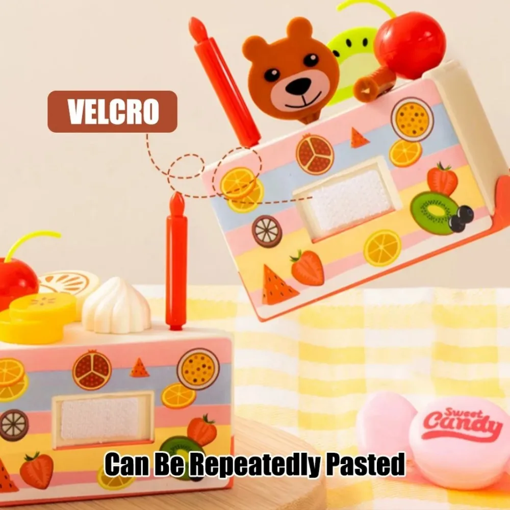 85 pezzi torta di compleanno per bambini giocattolo gioca a casa tè pomeridiano set festa di compleanno giocattoli da cucina con musica leggera regalo per l'educazione precoce