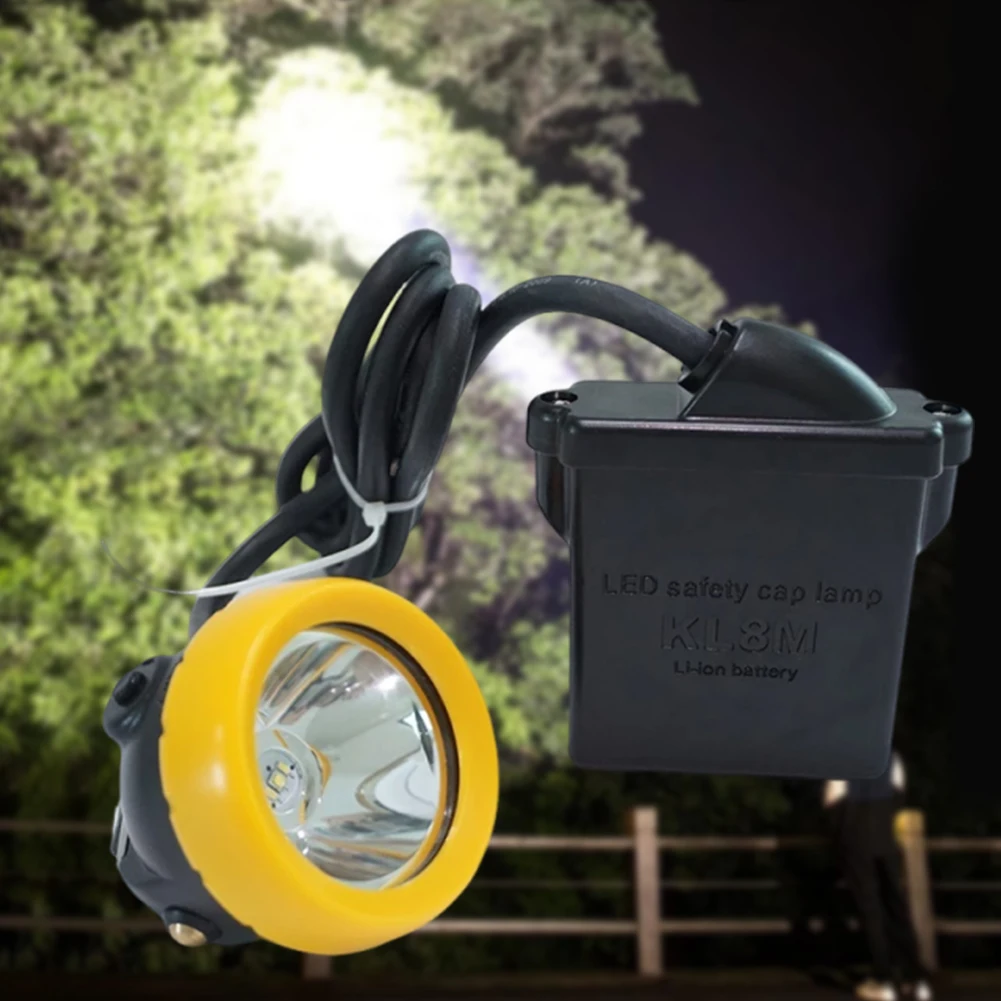 Explosionsgeschützte Kappenlampe, wiederaufladbar, unterirdisches Miner-Licht, wasserdichte LED-Arbeitsleuchte für Bergbau, Jagd, Angeln