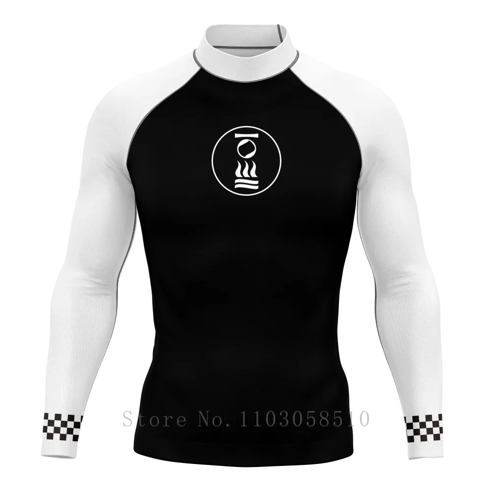 Fourth Element Surf Clothing Summer Tights Long Sleeve Swimsuit Rash Guard Surf T-Shirt Swimming Diving Tops Quick Dry for Men