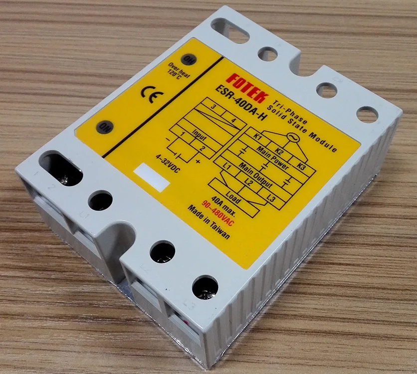 Yangming ESR High Power Three-Phase Solid State Module ESR-40DA ESR-40DA-H Output Rated Current 40A