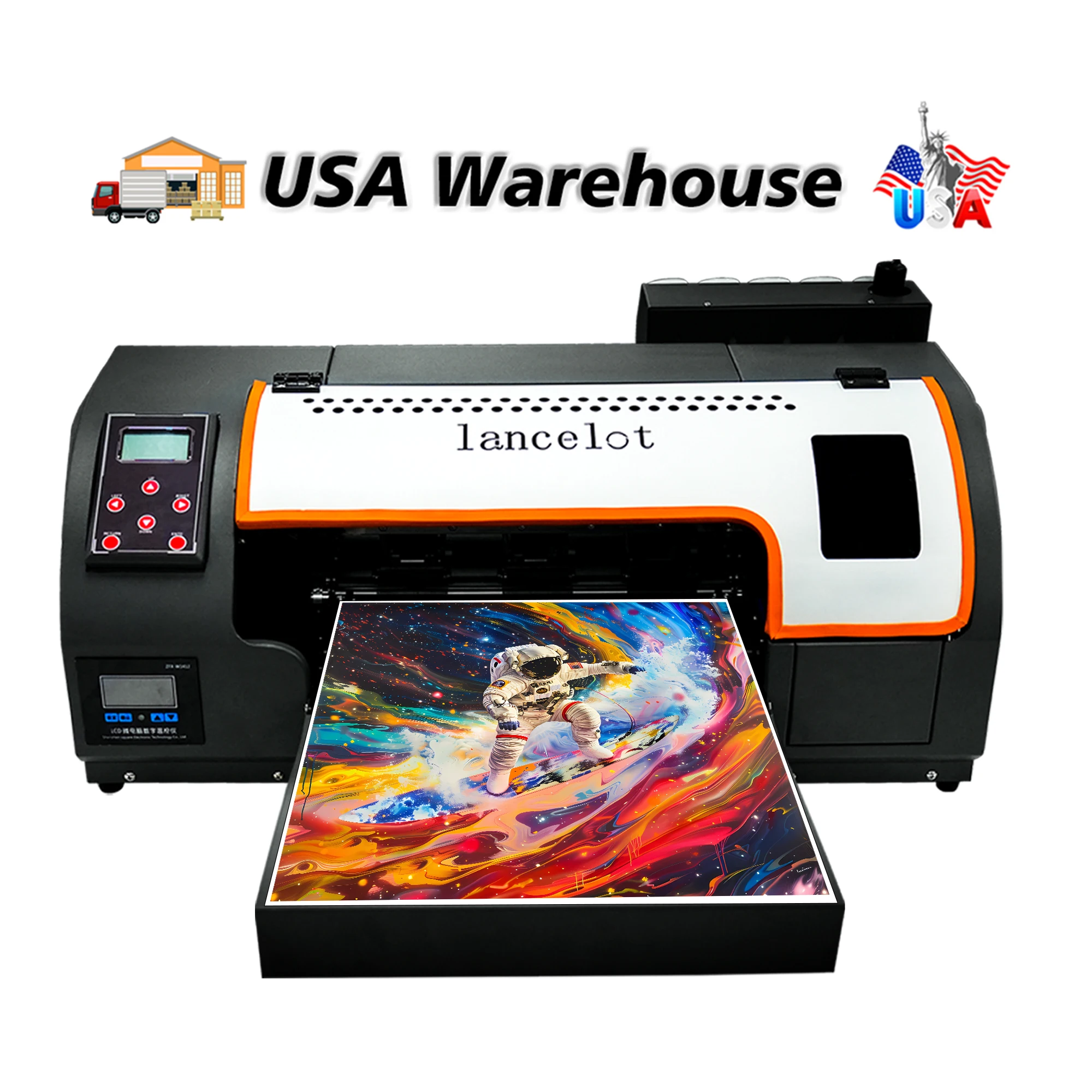 Lancelot M1630 High Quality xp600 head printer variety of fabrics Cost-Effective printing Easy Process dtf printer dtf film