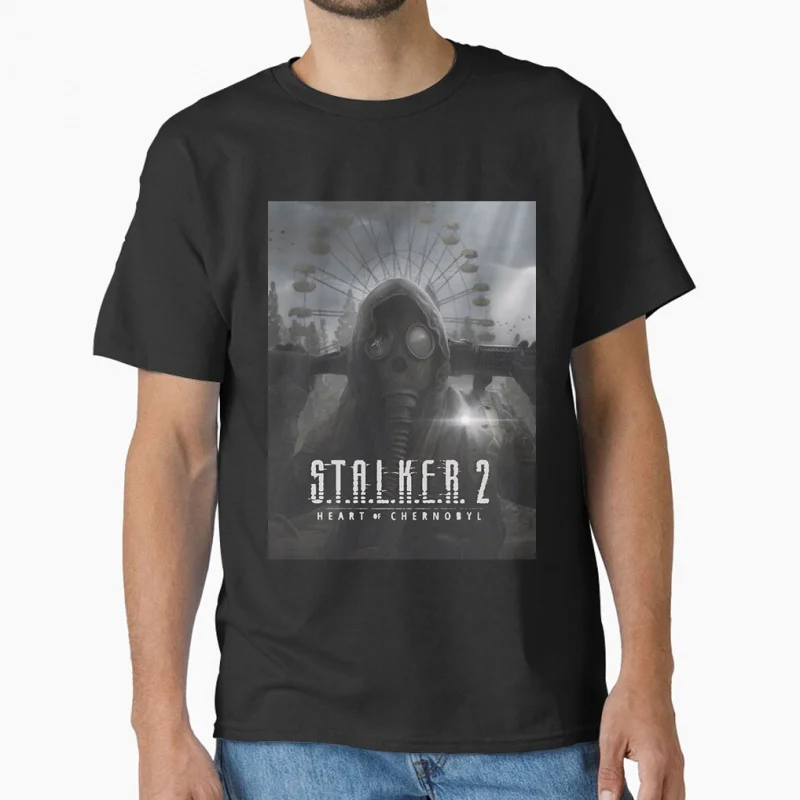 

S.T.A.L.K.E.R. 2 Heart of Chornobyl 0813# Stalker Video game Pripyat Exclusion Zone Gift T shirt for men Large size Tops S-6XL