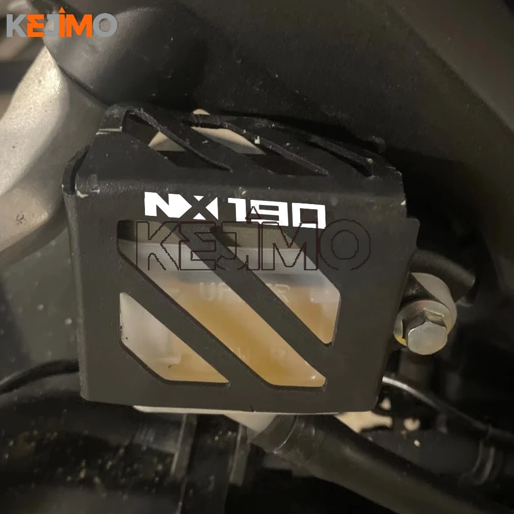 FOR HONDA NX190 NX 190 Nx 2025 2026 2027 Motorcycle Accesories Rear Brake Fluid Reservoir Protector Cover Oil Tank Guard Shield