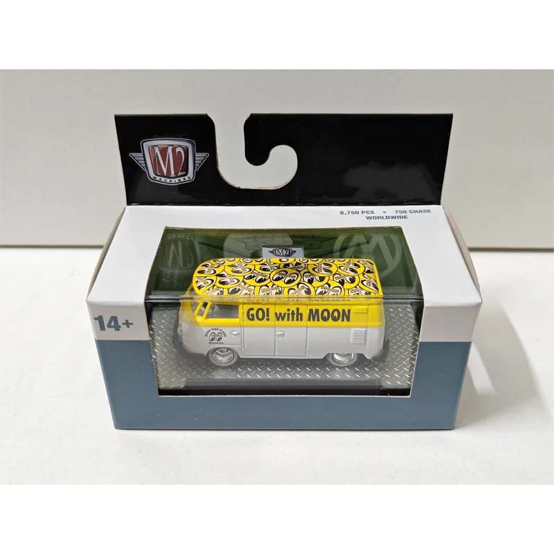 نموذج سيارة مصبوب مصنوع من خليط معدني مقلد بمقياس M2 1:64، مجموعة محدودة من الديكور، علامة تجارية جديدة مع عبوة