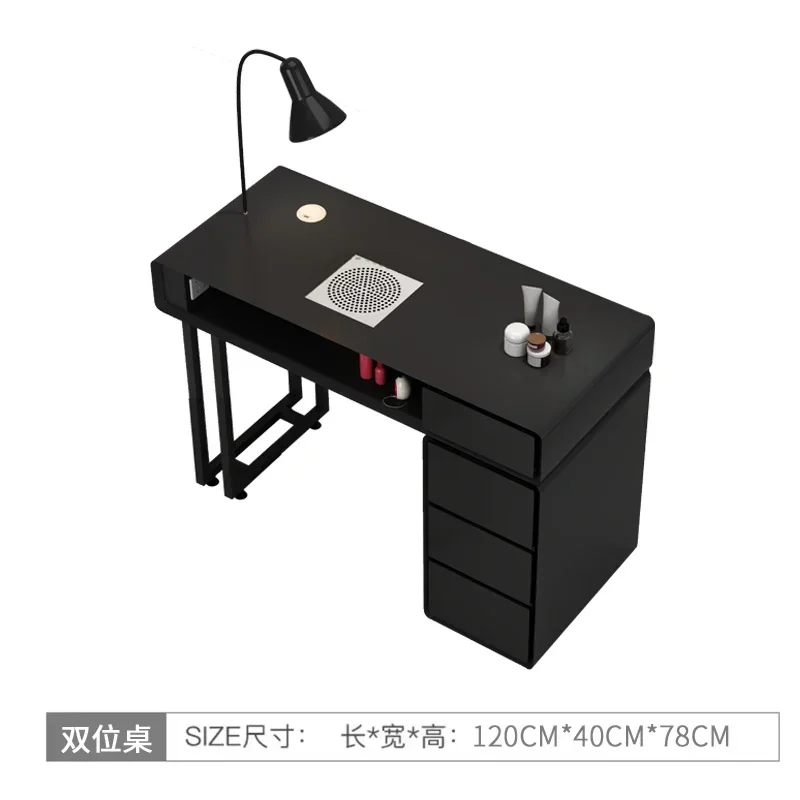 الملحقات Kawaii مسمار الجدول محطة العمل مكتب Nagelsalong الزجاج مسمار الجدول الجمالية مصمم Tavolo Unghie صالون الأثاث