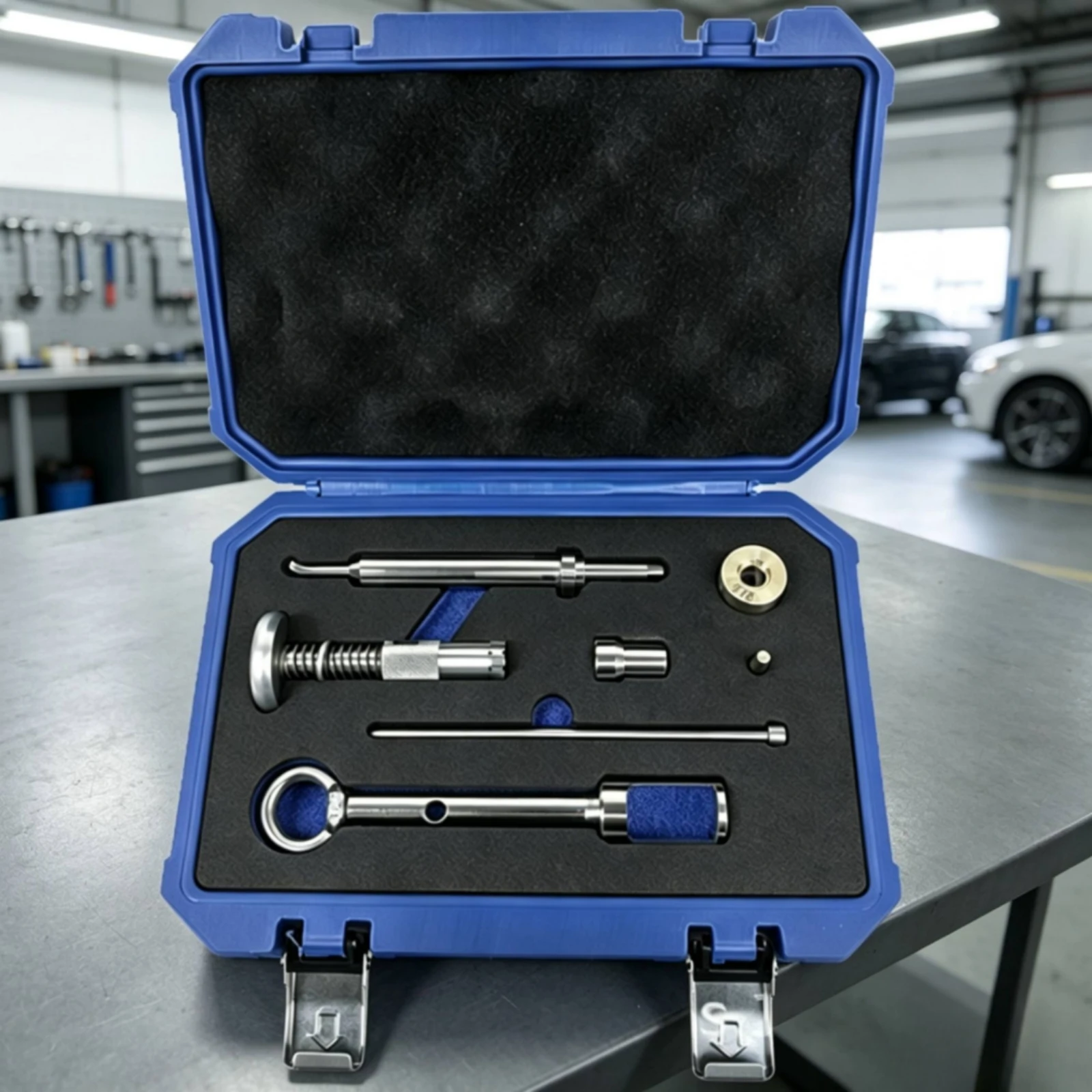 Fuel Injector Seal Tool Kit Professional Injector Seal Puller Set Long-Lasting Easy to Use for Mechanics, Engine Maintenance