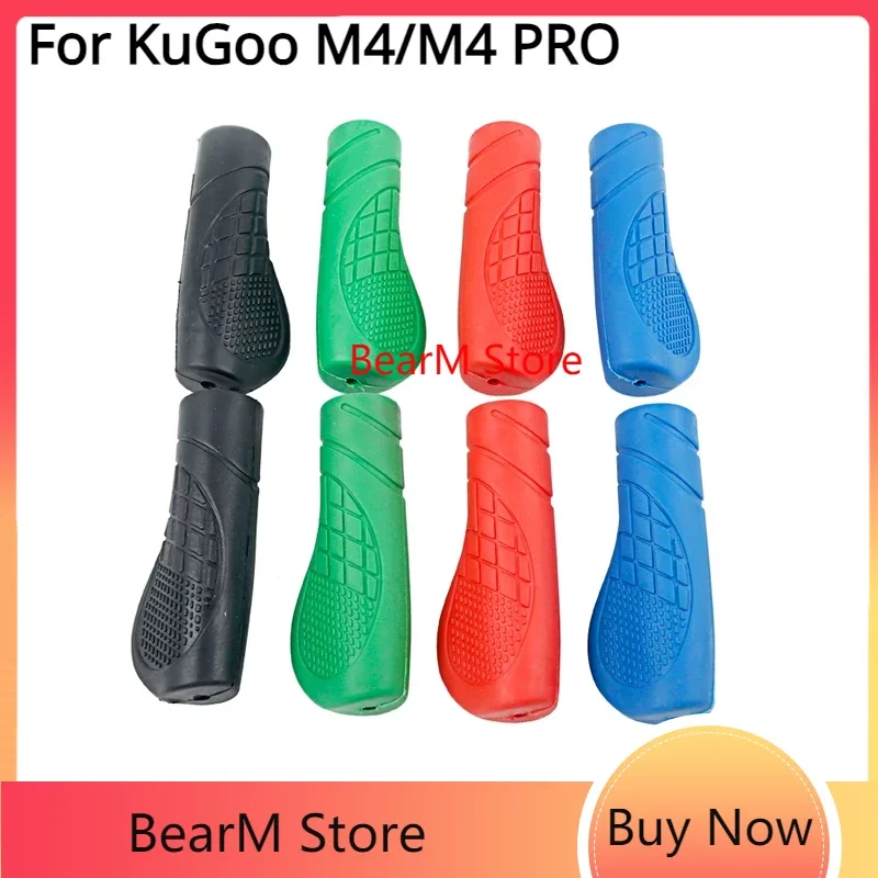 For KuGoo M4/M4 PRO Different Colors Electric Scooter Handlebar Grip Fixed Gear Anti-Skid Rubber Skateboard Replace Accessory