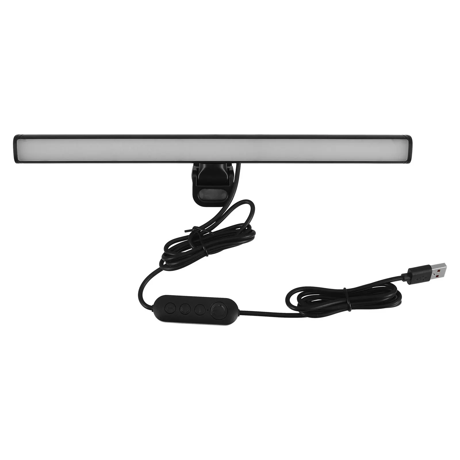 Dimmable LED Screen Lamp for Computer Monitor Eye Care Light Bar USB Powered Adjustable Brightness Clip on for Laptop Work Study