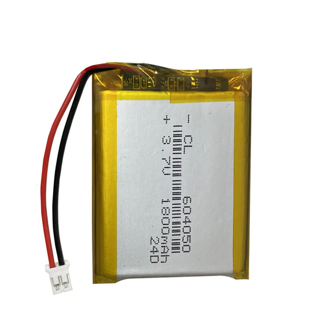 604050 3.7V 1800mAh 2.0mm Plug Li-Polymer Battery for Breast Pump Children Early Learning Machine Tablet Fatboy Edison the Petit