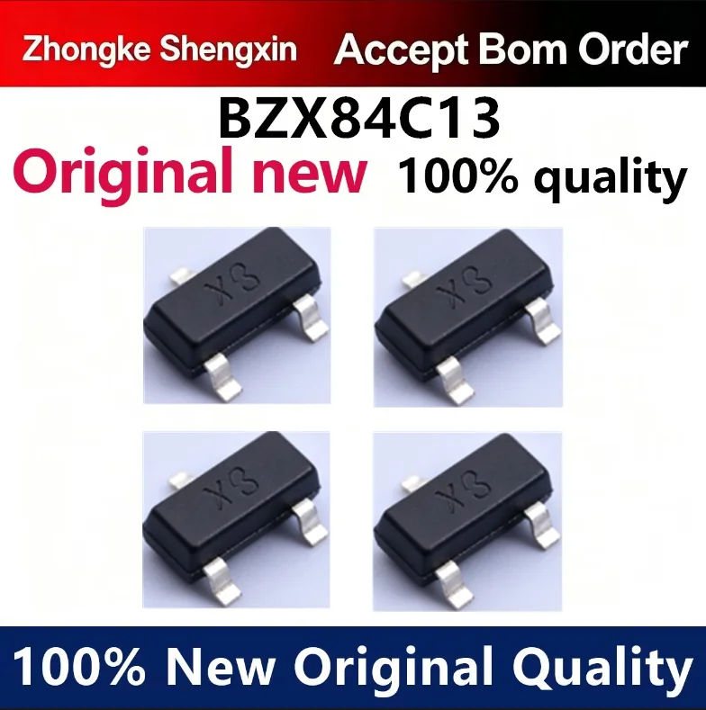 （5pcs-100pcs）BZX84C13 printed Y3 surface mount transistor 13V voltage regulator SOT-23 brand new
