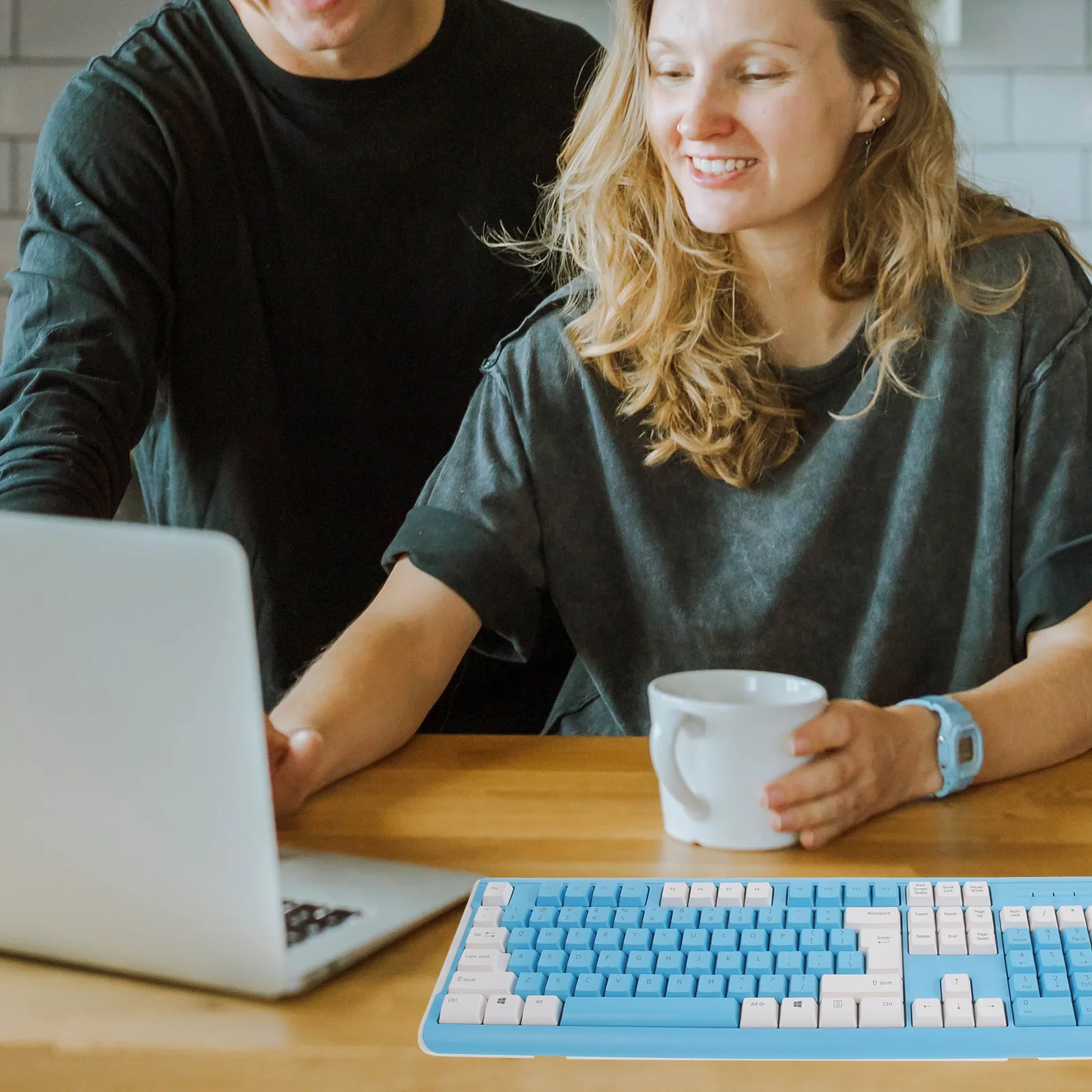 

Сверхмощная игровая механическая проводная USB-клавиатура с RGB-подсветкой для компьютера, офиса, номерной клавиатуры, игровая клавиатура Plug Play