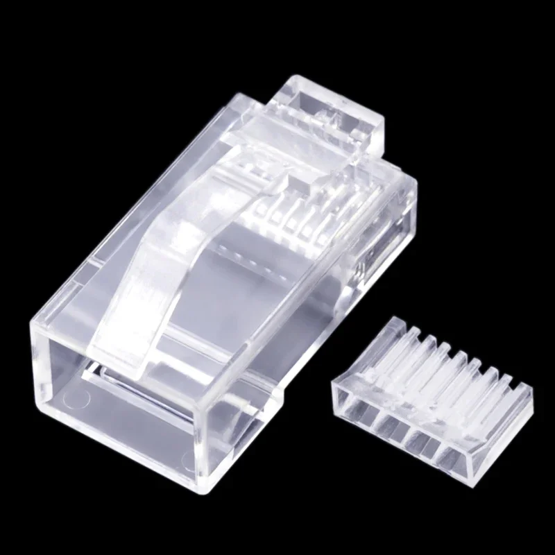 cncob Cat6 UTP rj45 Гибкий сетевой разъем для шрапнели RJ-45 модульный разъем Ethernet Тысяча M обжимной компьютерный кристаллический разъем