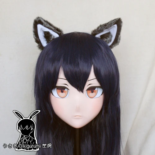(RK9161)Top Quality Handmade Female Resin Cosplay Japanese Role Play Texas Kigurumi Mask Crossdresser Doll Transgender Mask