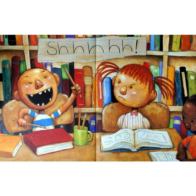 David Shannon No David, David Gets in Trouble, David Goes to School Cognitive English Picture Books For Children Story