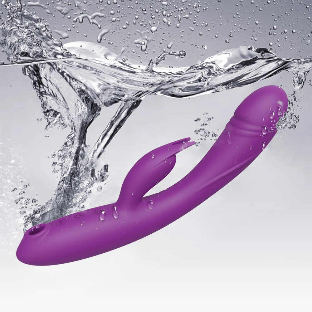 3 in 1 G Spot Rabbit Vibrator for Women Clitoris Sucker Dildo Sucking Vibrator Female Vacuum Stimulator Sex Toys for Adults 18